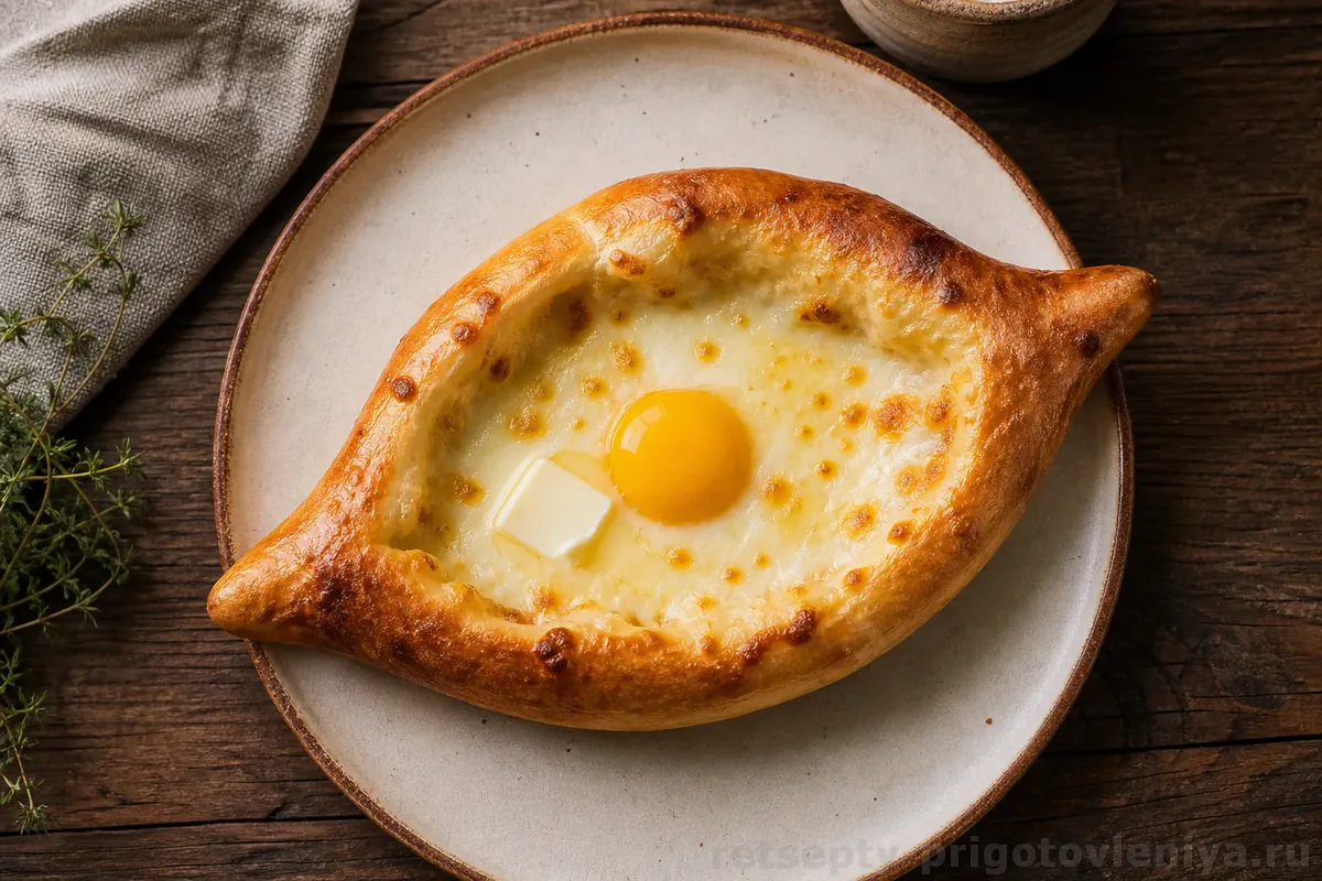 Хачапури по-аджарски
