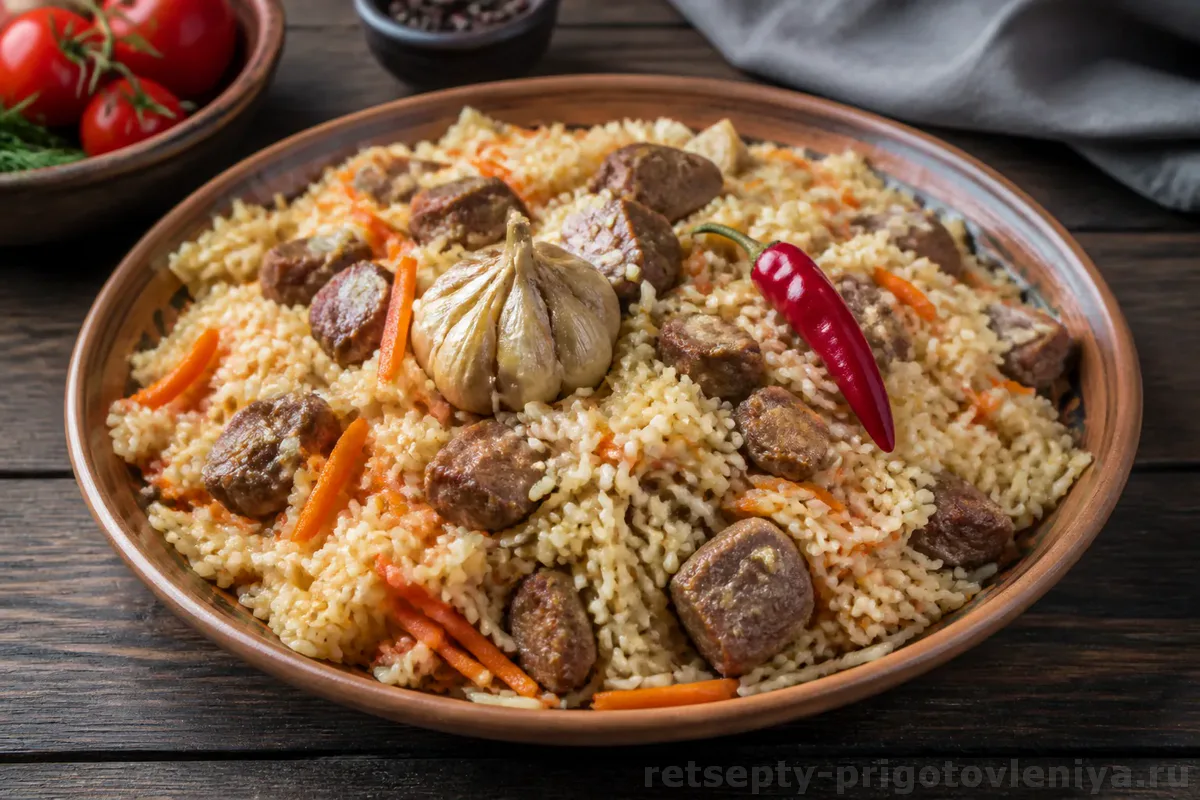 Классический плов с бараниной