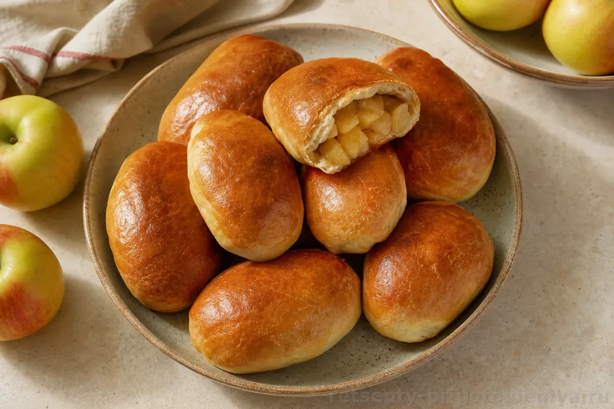 Пирожки с яблоками