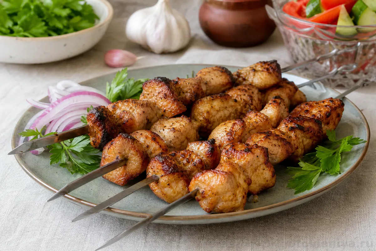 Шашлык из курицы